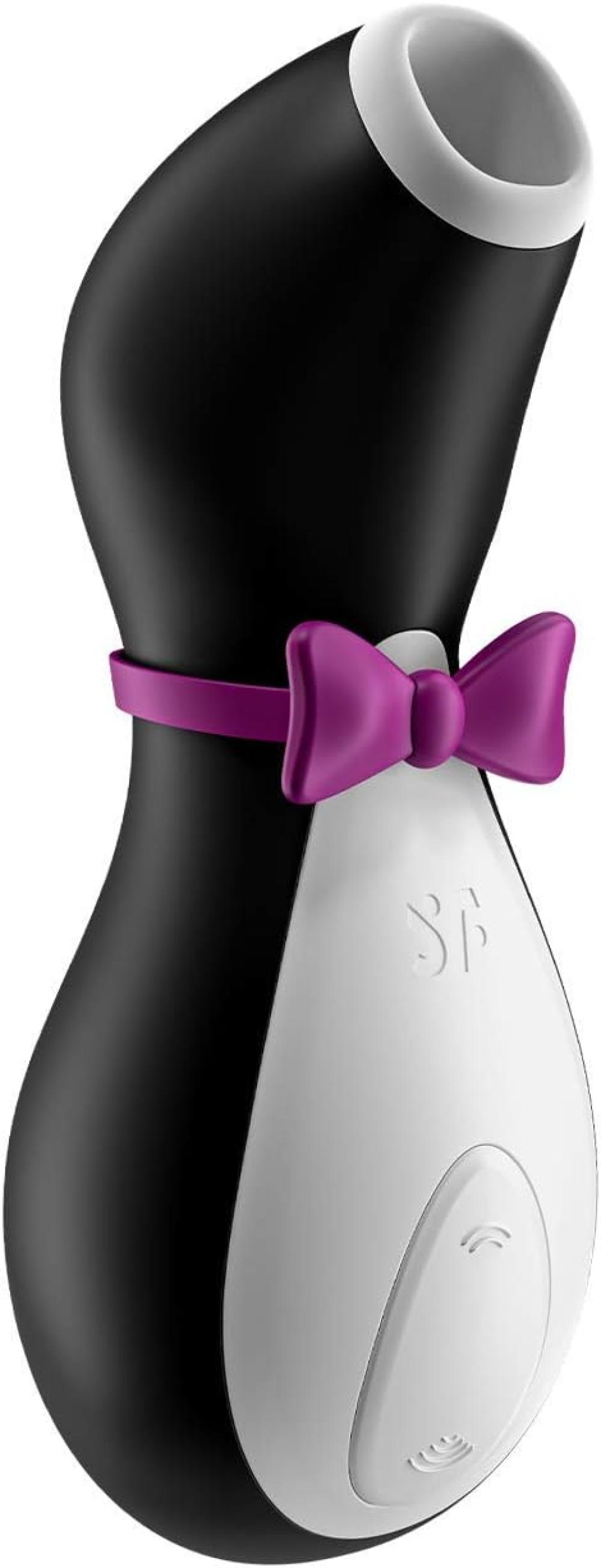 Penguin Penguen Şeklinde Klitoris Emici Ve Titreşimli Şarjlı Vibratör