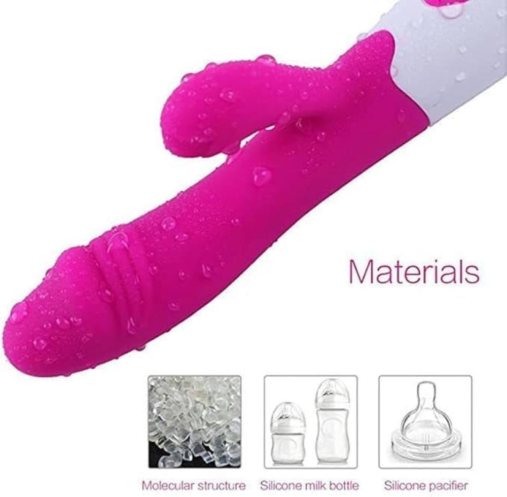 PinkRain 30 Mod Titreşimli Şarjlı Klitoris Uyarıcı Silikon Vibratör