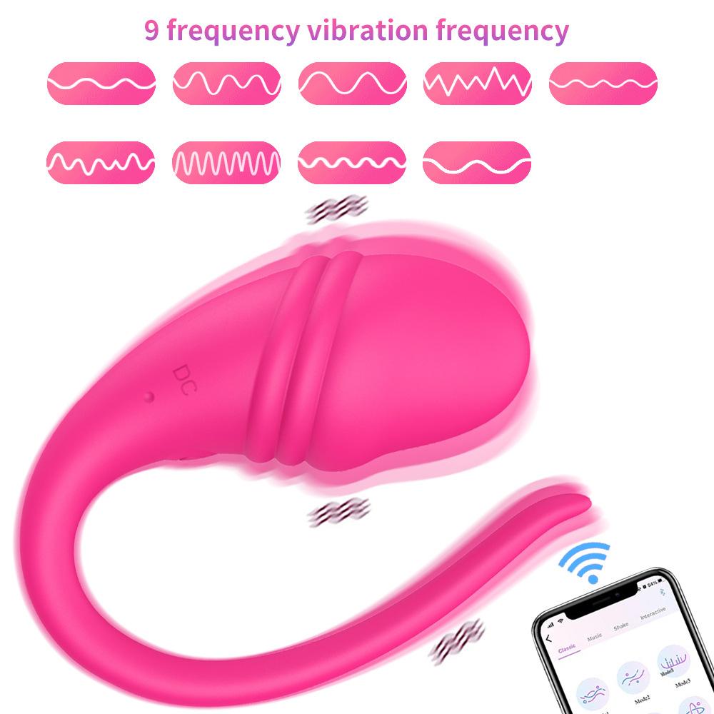Pinky Telefon Bağlantılı Sallamaya Duyarlı Titreşimli Giyilebilir Şarjlı Vibratör