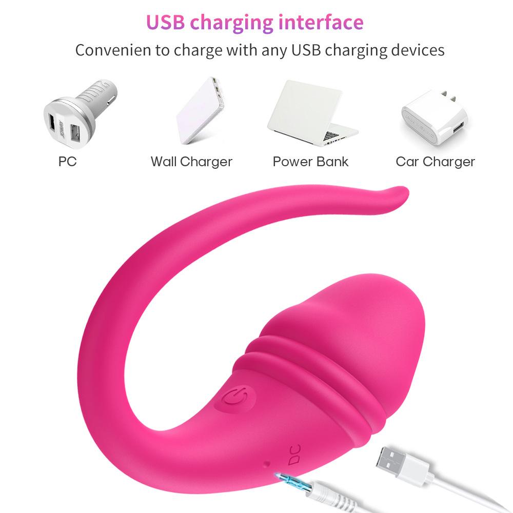 Pinky Telefon Bağlantılı Sallamaya Duyarlı Titreşimli Giyilebilir Şarjlı Vibratör