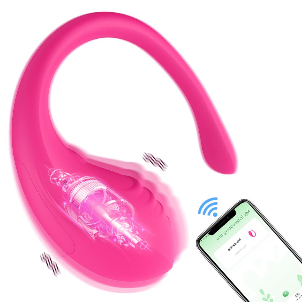 Pinky Telefon Bağlantılı Sallamaya Duyarlı Titreşimli Giyilebilir Şarjlı Vibratör