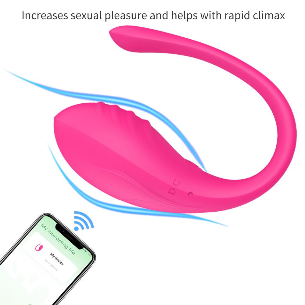 Pinky Telefon Bağlantılı Sallamaya Duyarlı Titreşimli Giyilebilir Şarjlı Vibratör