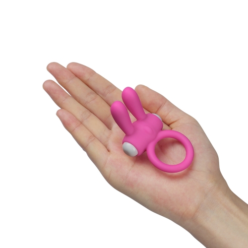 Power Clit Double Titreşimli Silikon Penis Halkası Pembe