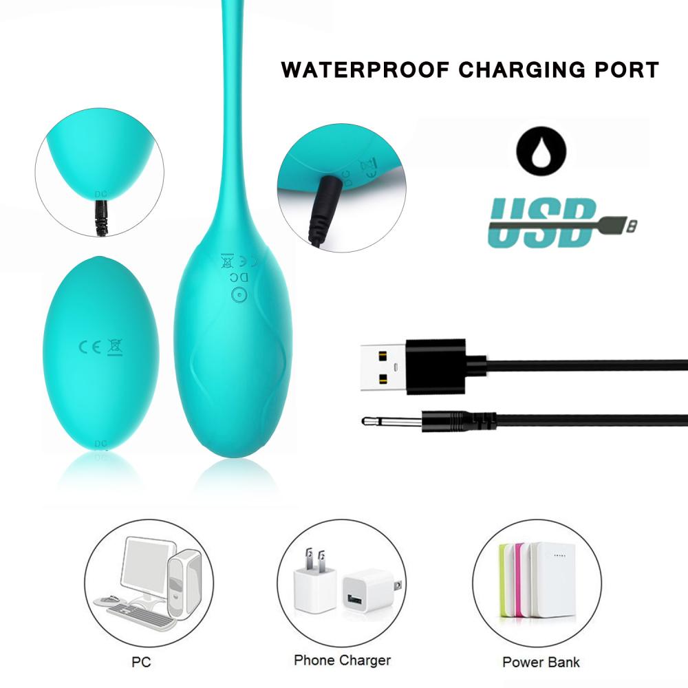 Pretty Uzaktan Kumandalı 10 Mod Titreşimli Şarjlı Kegel Egzersiz Topu Vibratör
