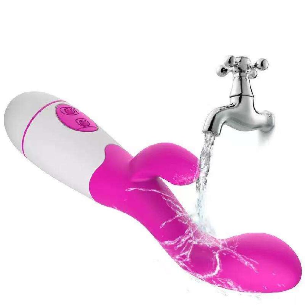 Rain 30 Mod Titreşimli Klitoris Uyarıcı Su Geçirmez Double Vibratör
