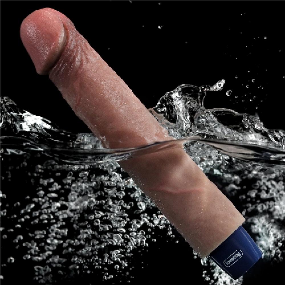 REAL SOFTEE 23 CM Tireşimli Dildo 