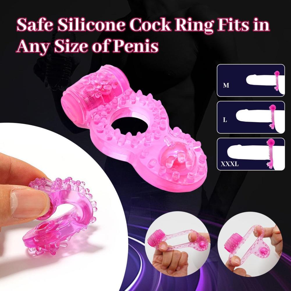 Roast Klitoris Uyarıcı Titreşimli Silikon Penis Halkası
