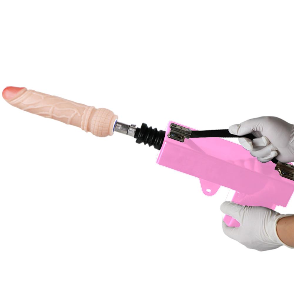 ROMEO Kumandalı Ayarlanabilir Seviyeli İleri Geri Hareketli Dildo Seks Makinesi Pembe