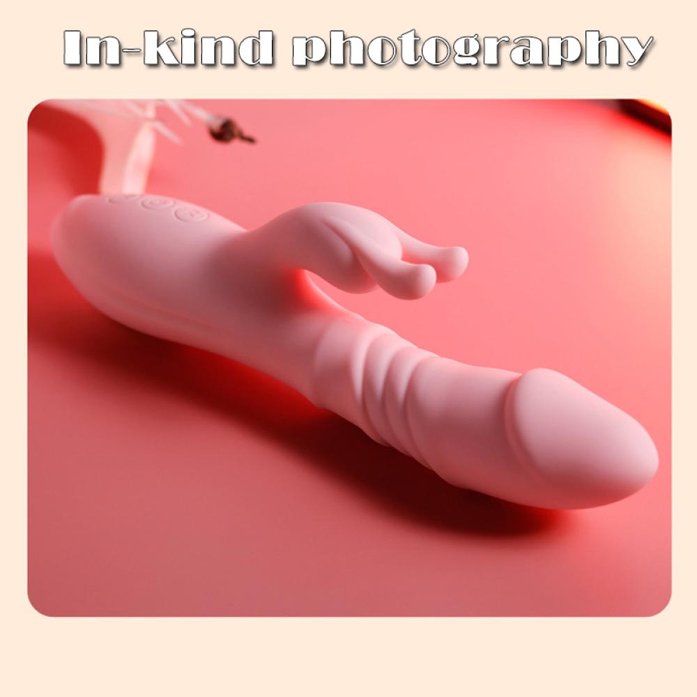 Secret İleri Geri Hareketli Titreşimli Şarjlı Rabbit Vibratör Dildo