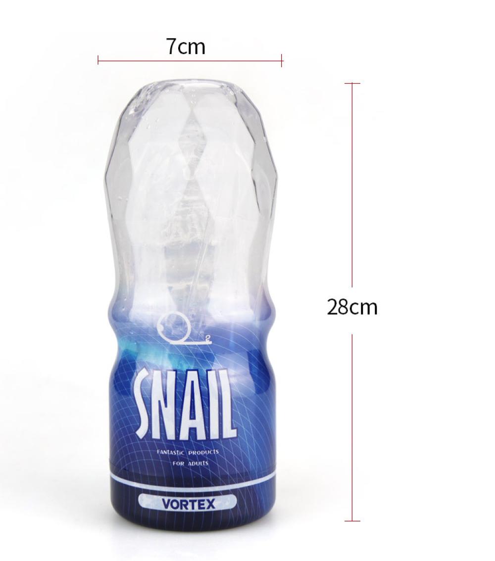 Snail Tornado Realistik Cep Tipi Silikon Mastürbatör Pocket Pussy