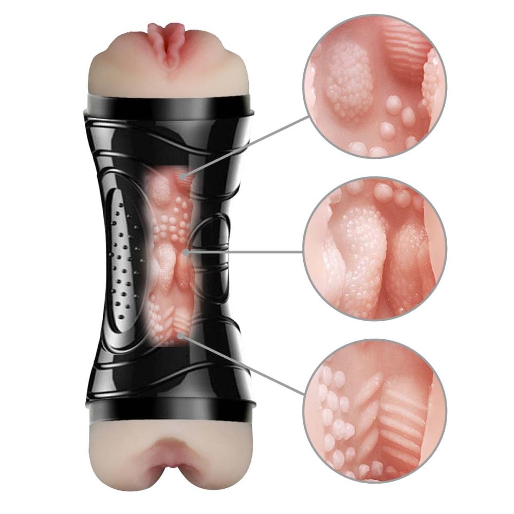 TrainingMaster Anal Vajinal 2 Girişli Ultra Realistik Mastürbatör
