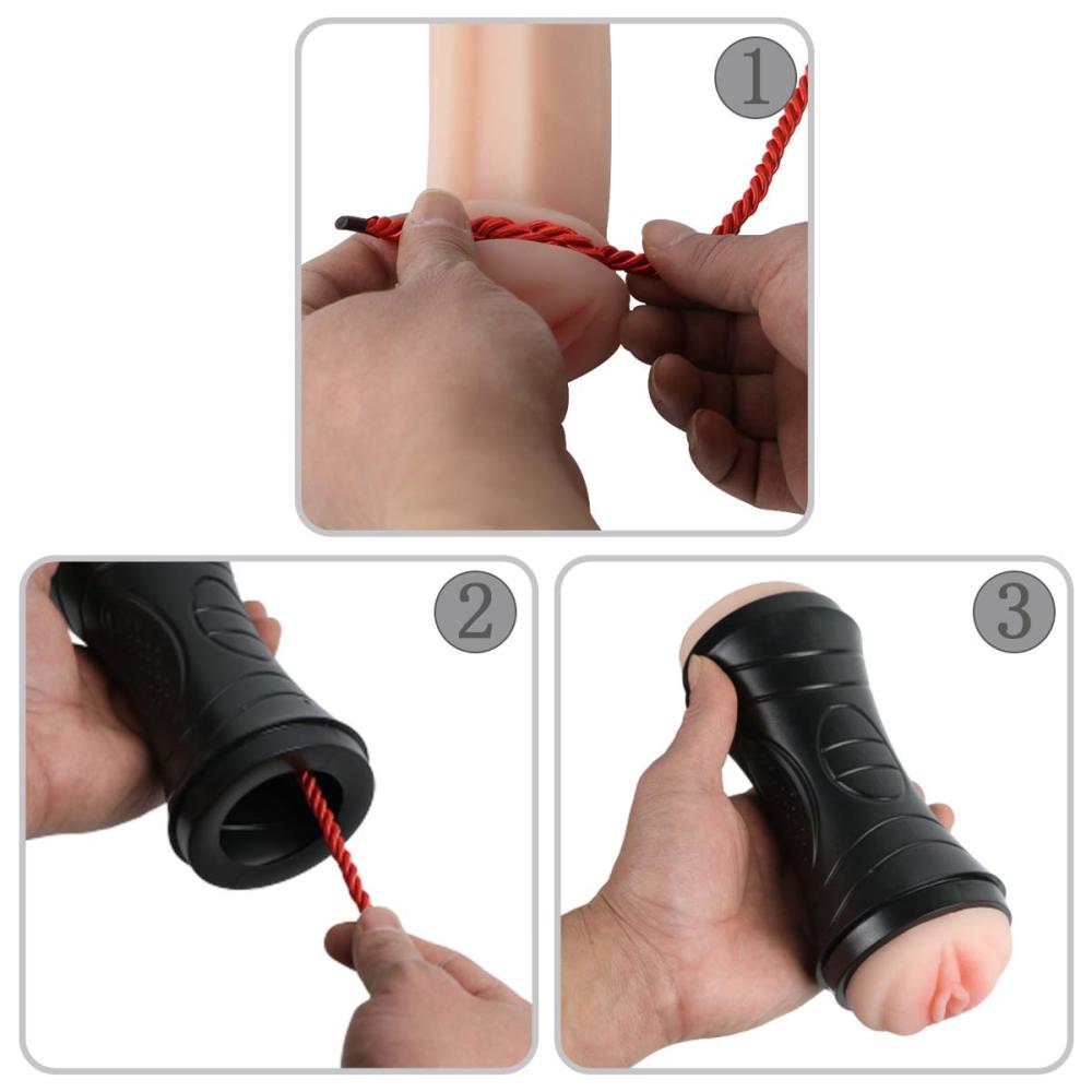 TrainingMaster Anal Vajinal 2 Girişli Ultra Realistik Mastürbatör