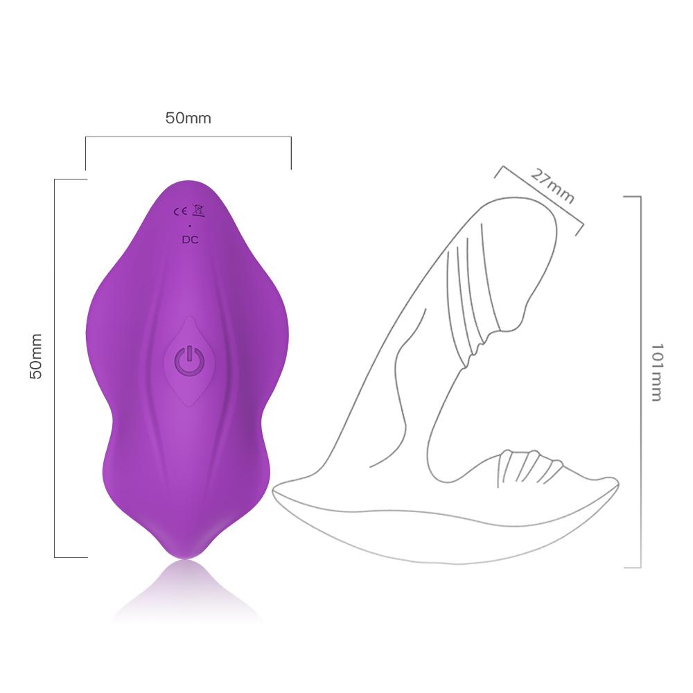 Uzaktan Kumandalı Çift Motorlu Giyilebilir Vibratör Dildo