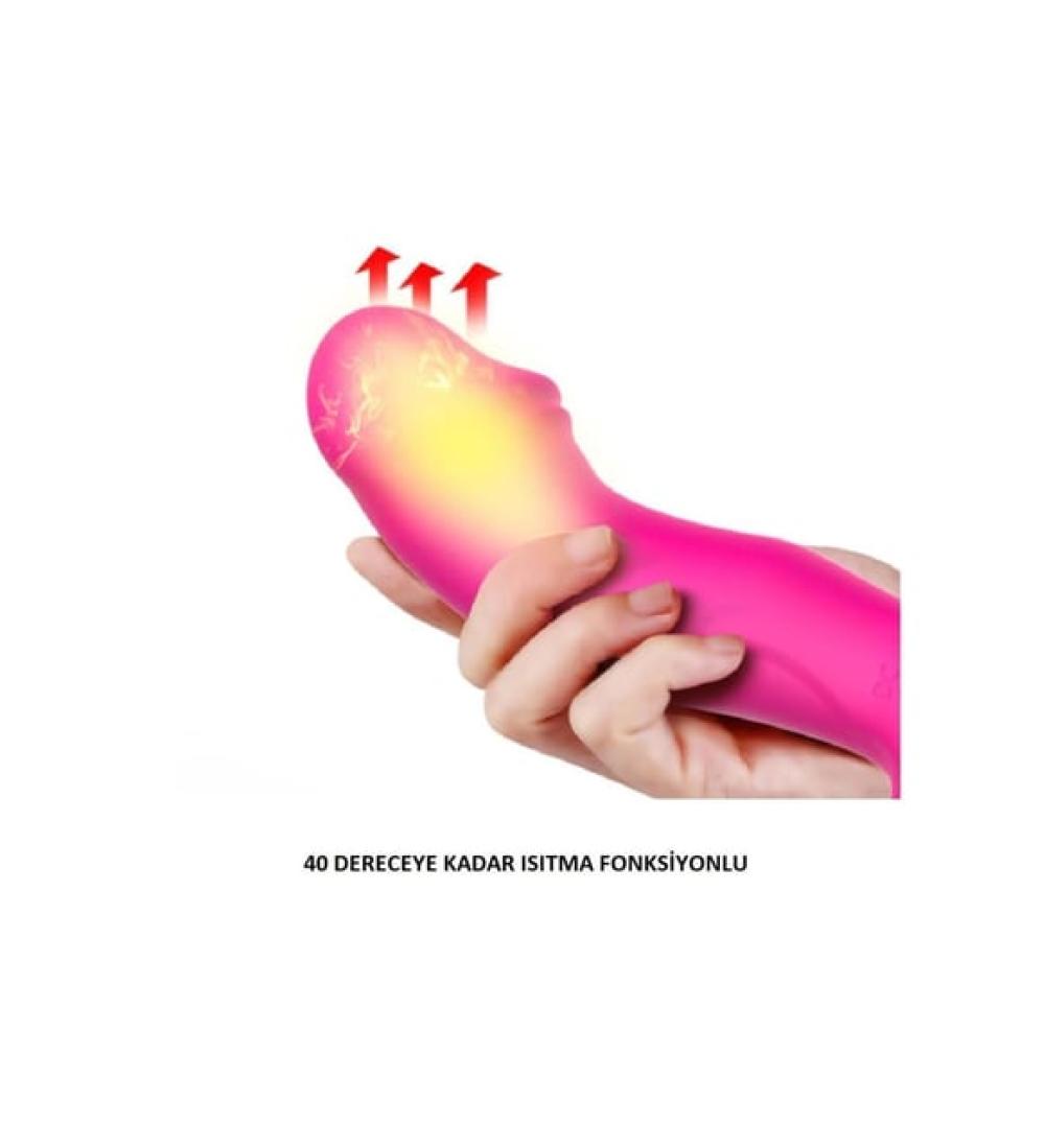 Uzaktan Kumandalı Isıtmalı Titreşimli Ve Oynar Başlı Giyilebilir Vibratör Dildo