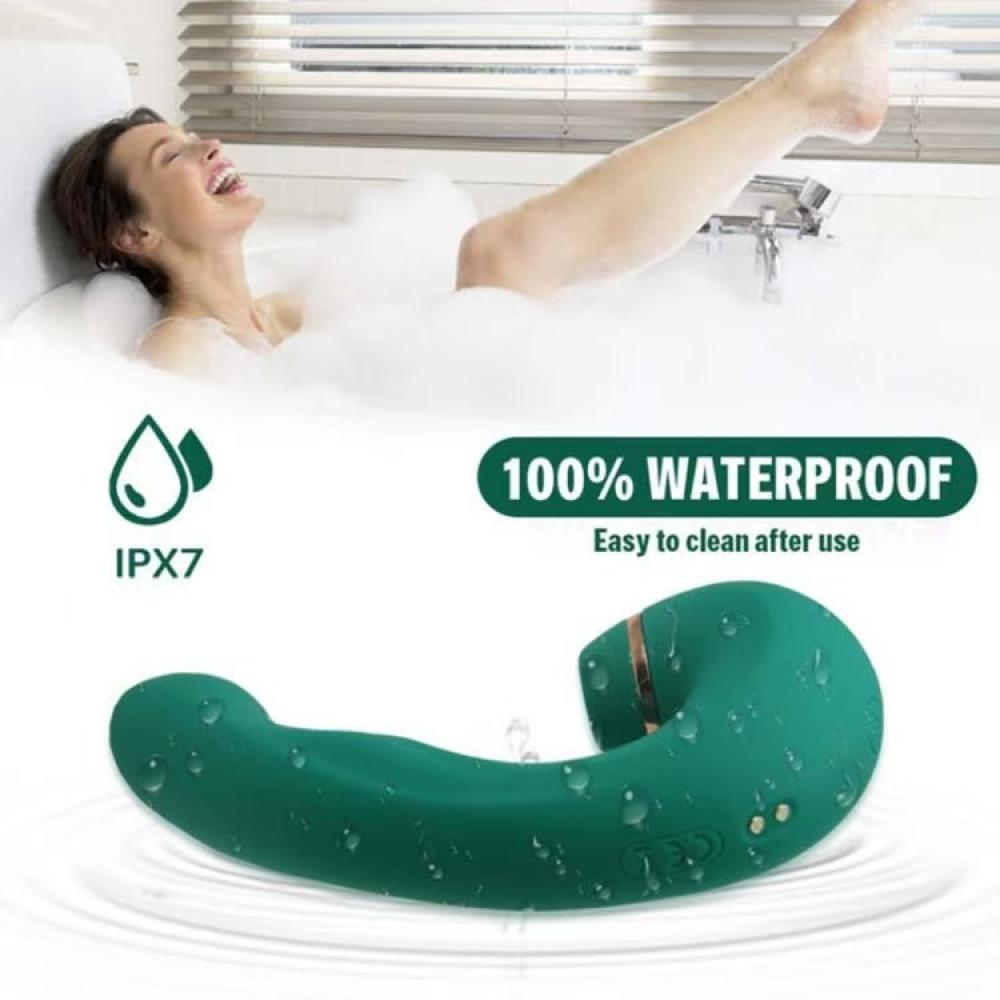 Vibra Titreşimli G-Spot Tapping Uyarıcı ve Klitoris Emiş Modüllü 3 in 1 Vibratör