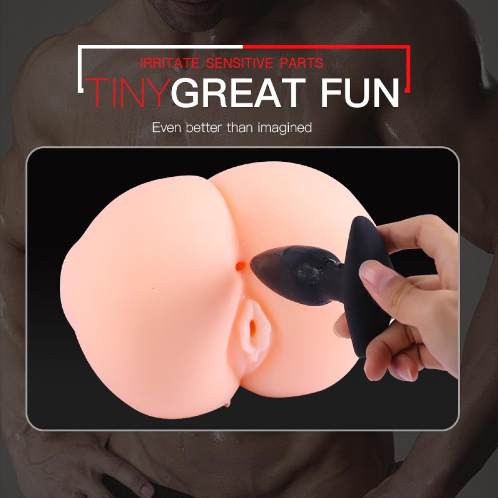 Yeain 10 Mod Titreşimli Silikon  Anal Plug 13 CM Butt Plug