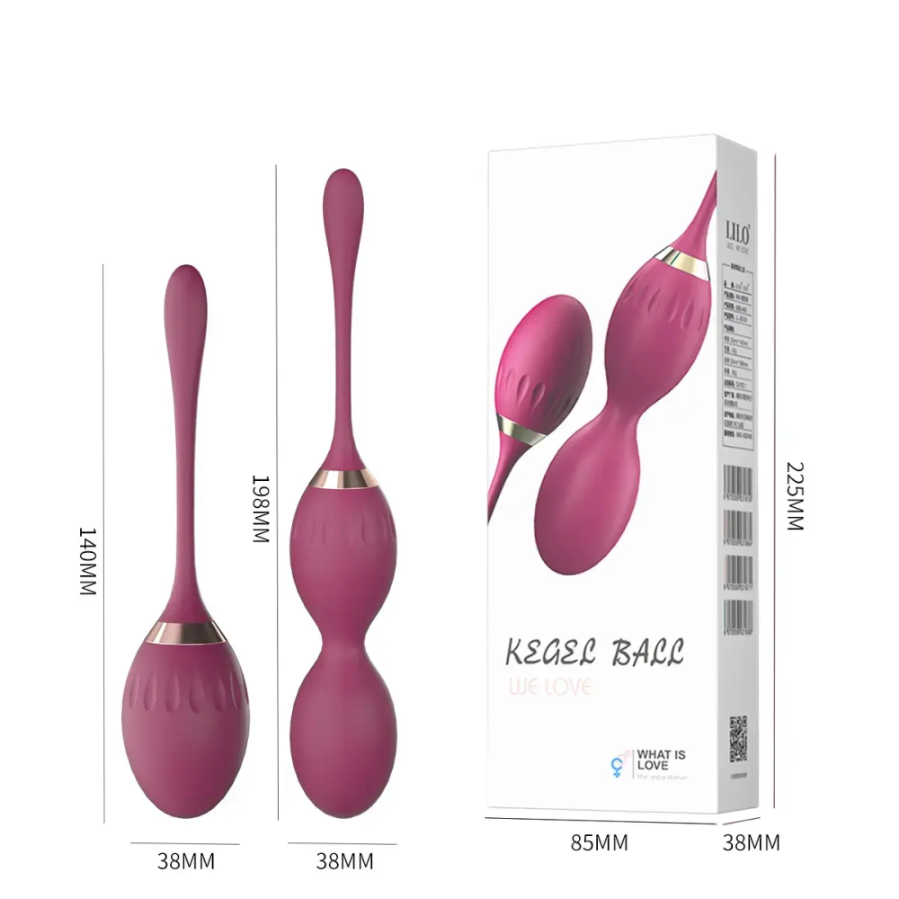 Yüksek Kalite Sıkılaştırıcı Kegel Egzersiz Topu Seti