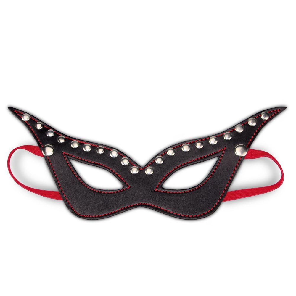 Suni Deri Fetiş Göz Maskesi BDSM Maske 